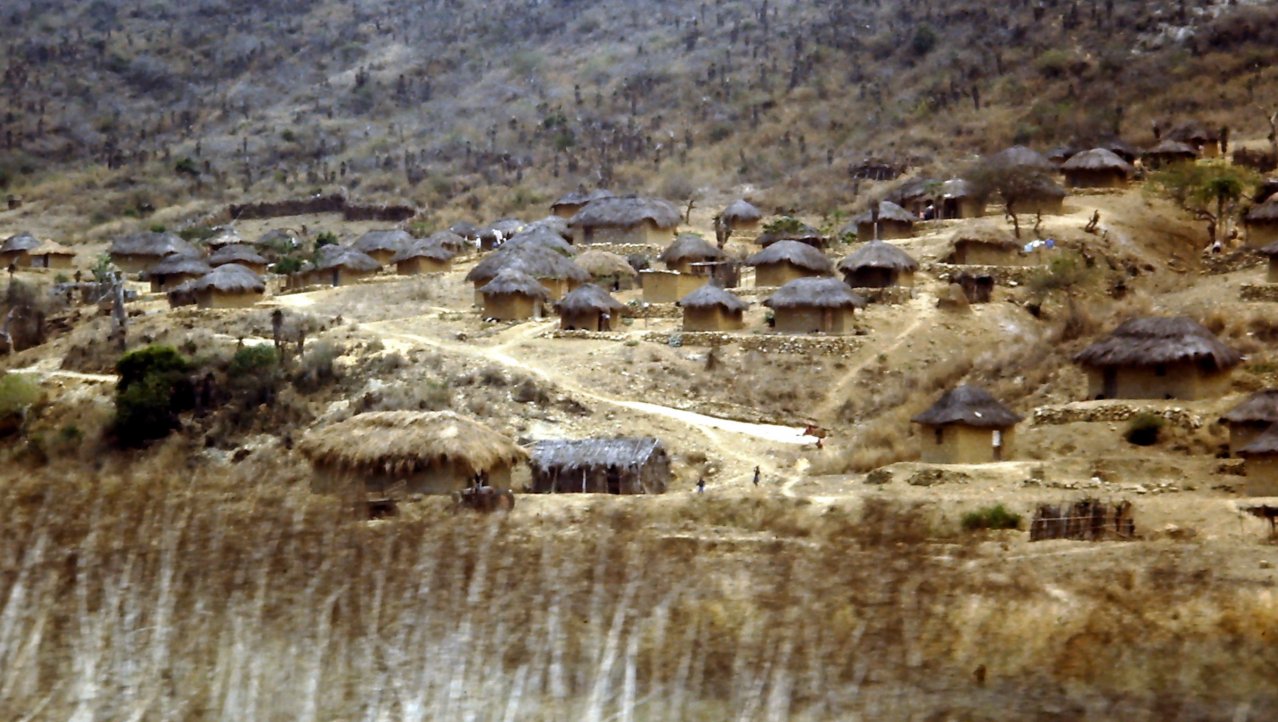 Afrikaans dorpsleven