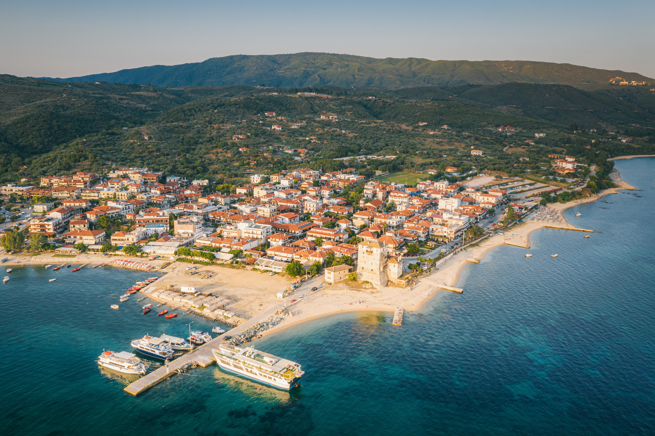 Mooiste dorpen van Griekenland: Ouranoupoli, Chalkidiki