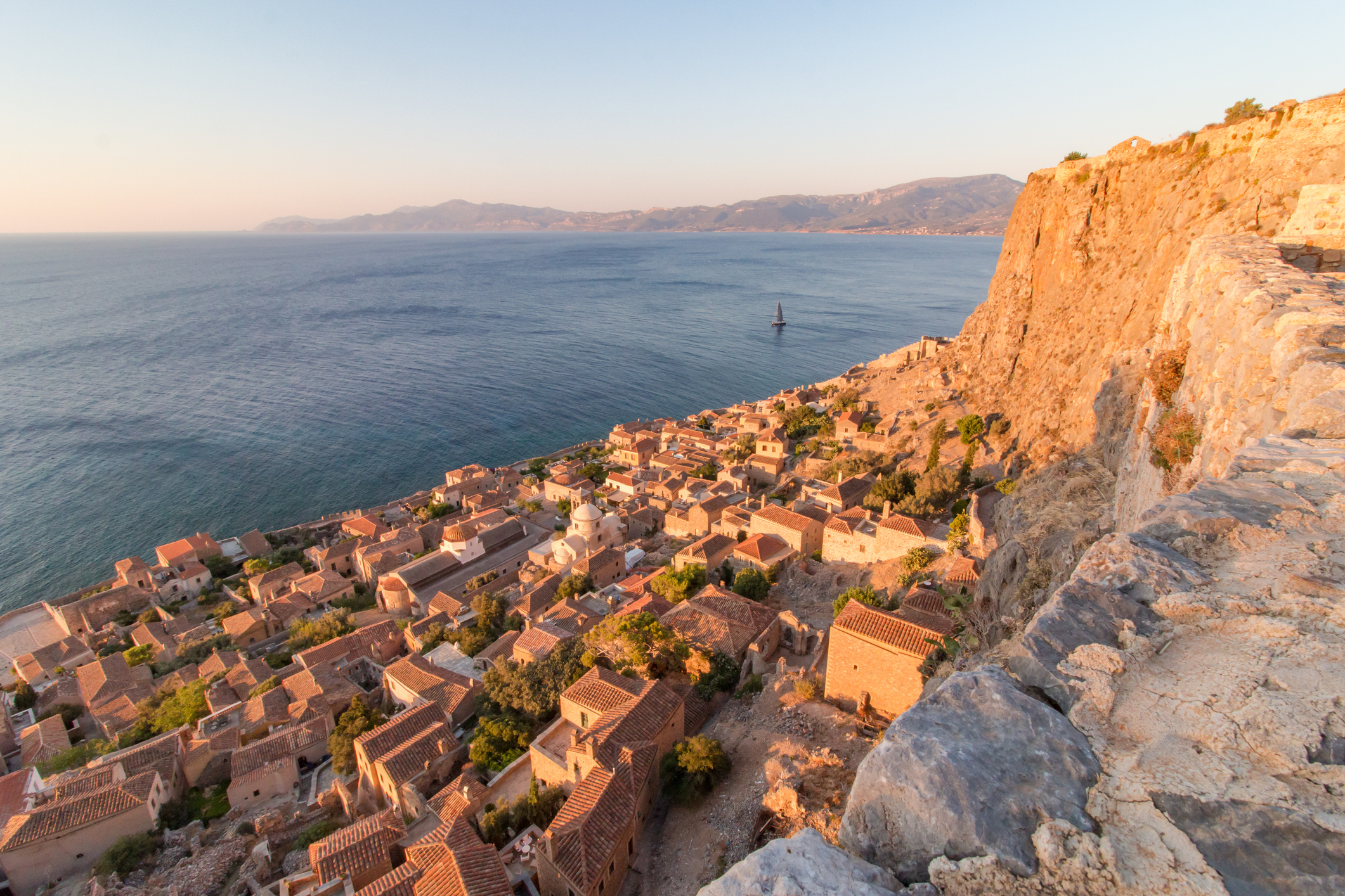 Mooiste dorpen van Griekenland: Monemvasia, Pelopponesos
