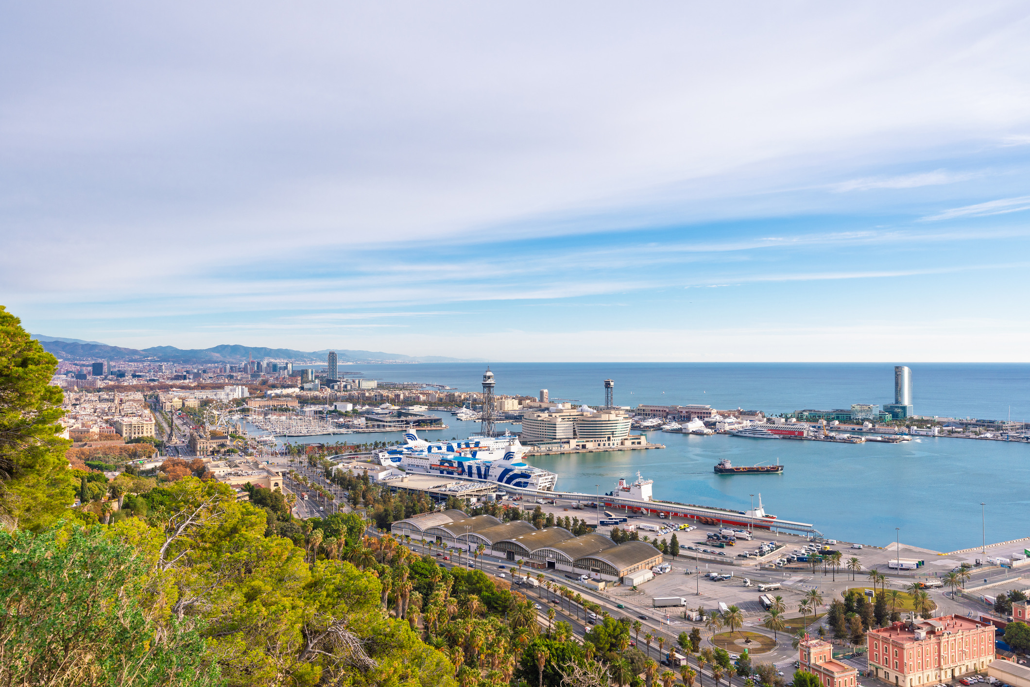 Etiquette: geen cruiseschepen meer in Barcelona, Spanje.