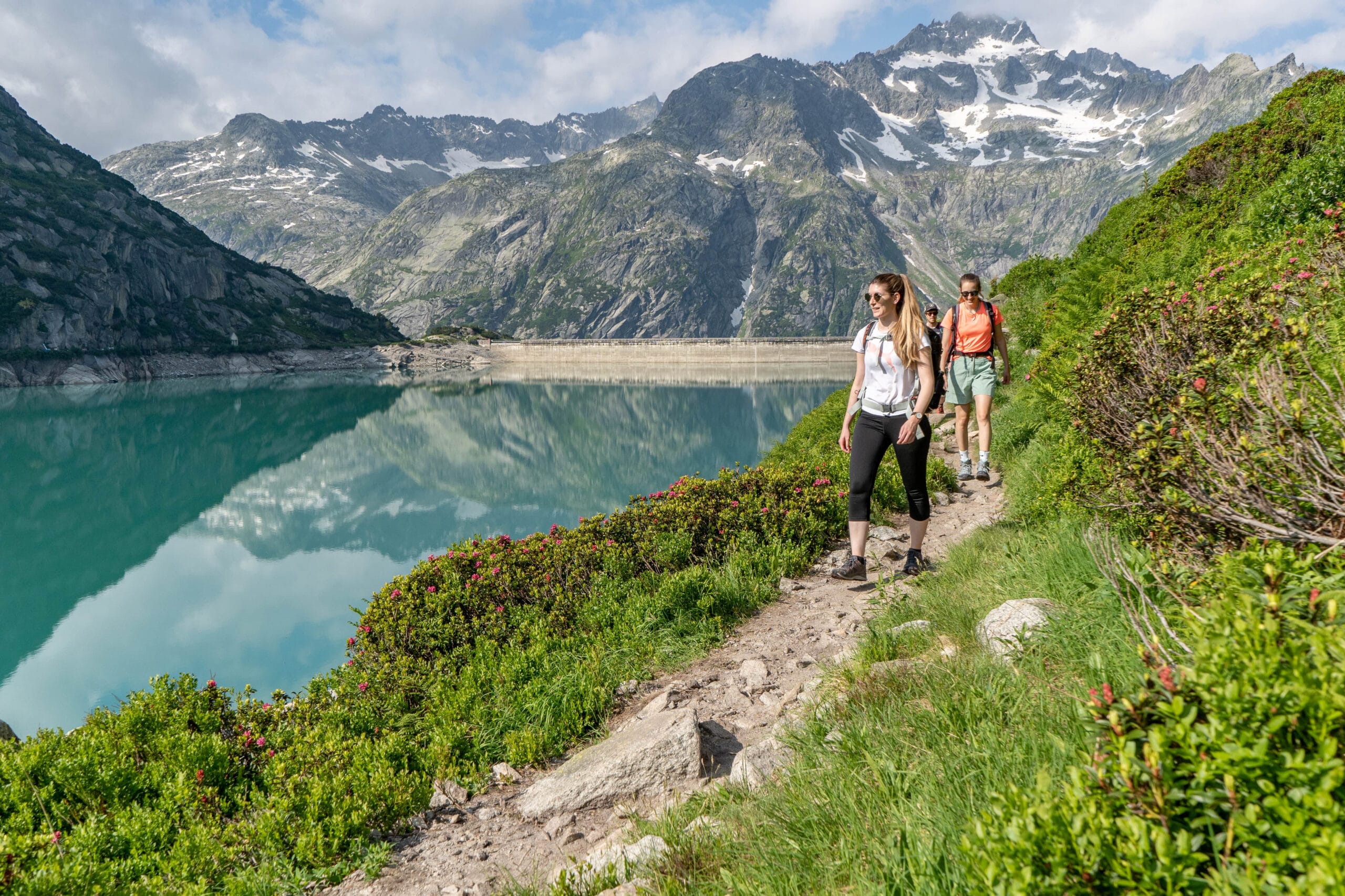 Een wandeling om de Gelmersee is een heerlijk rondje. © Jungfrau Region Tourism