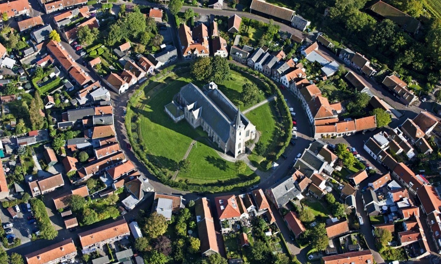 Dreischor in Zeeland.