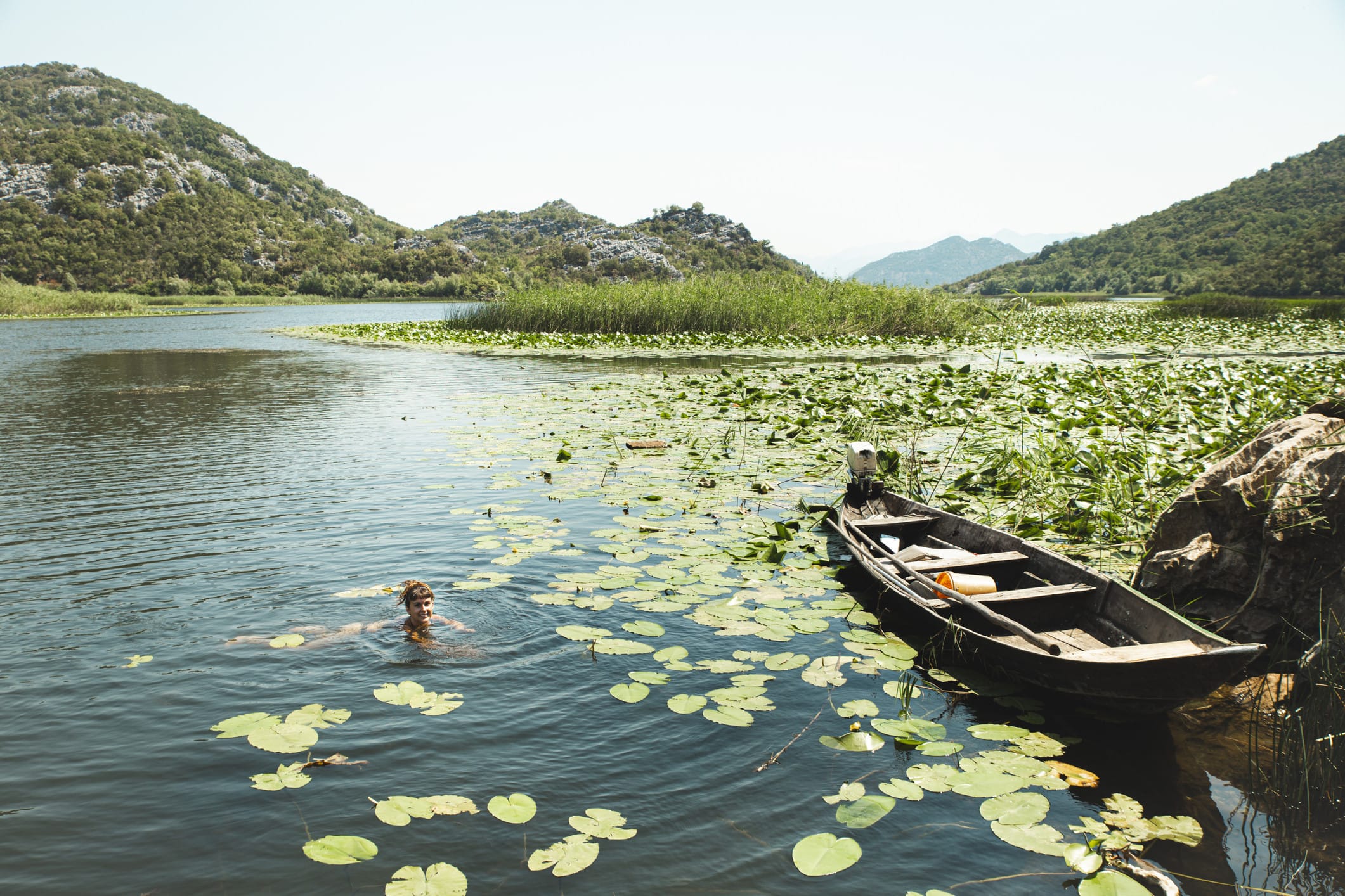 Het Skadarmeer. Foto: Getty Images