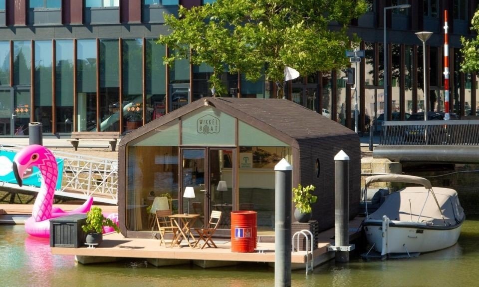 Wikkelboat Rotterdamse Wijnhaven