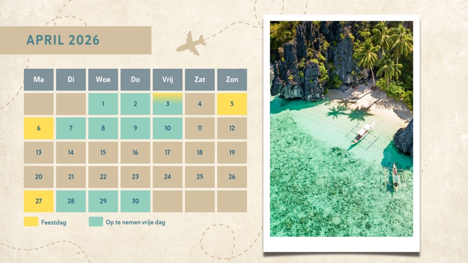 Zo verdubbel je je vakantiedagen in april 2026