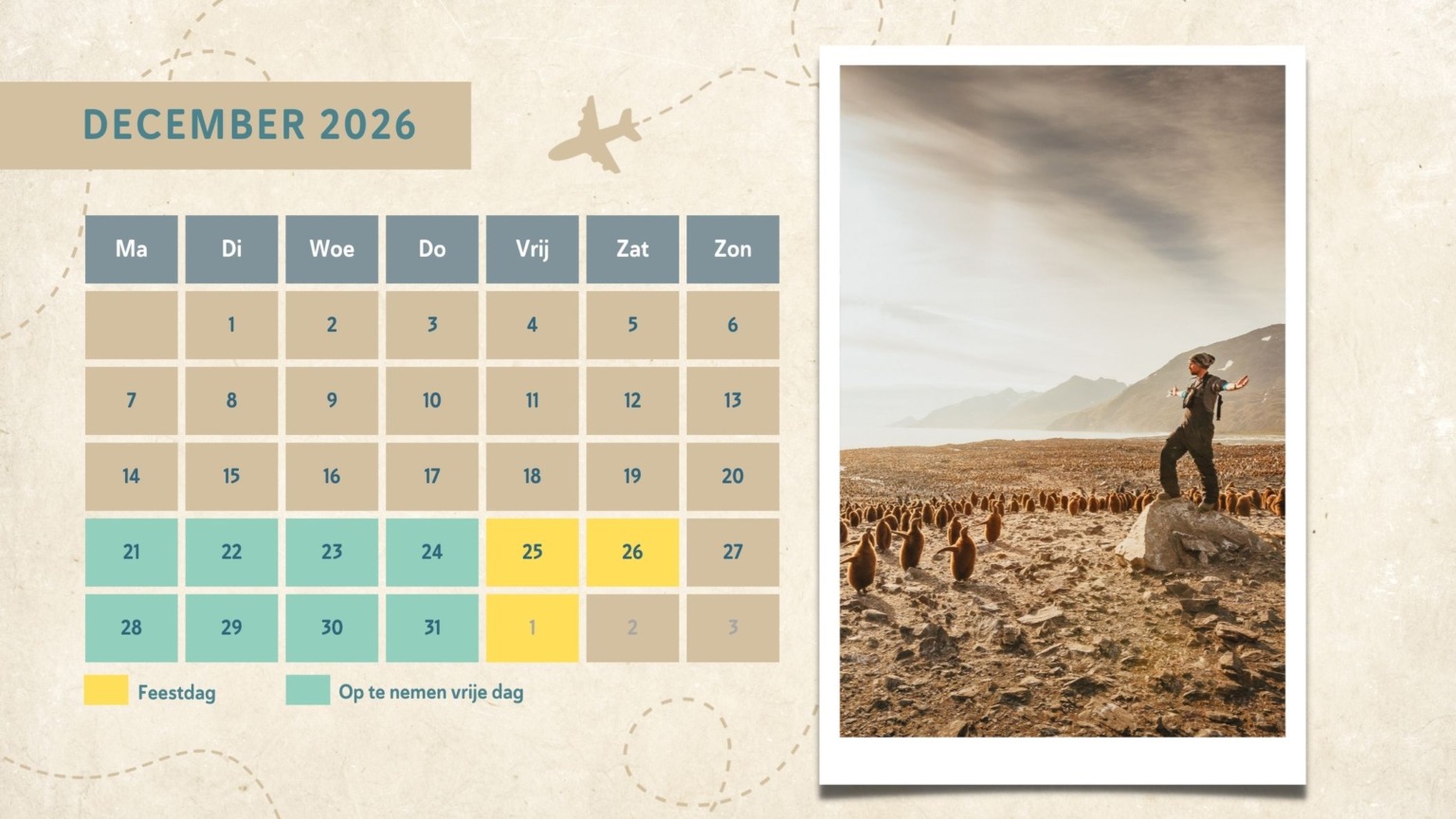 Zo verdubbel je je vakantiedagen in december 2026