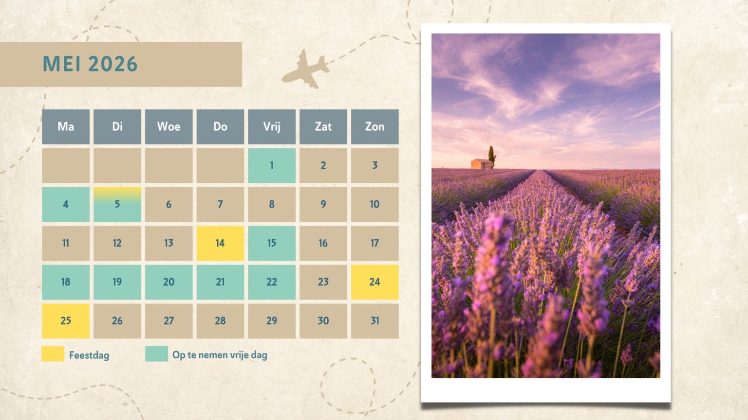 Zo verdubbel je je vakantiedagen in mei 2026