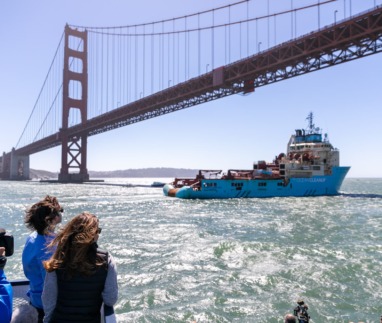 THE WORLD’S FIRST OCEAN CLEANUP SYSTEM LAUNCHED FROM SAN FRANCISCO