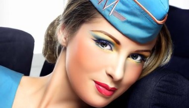 Stewardess look from Make Up Store.