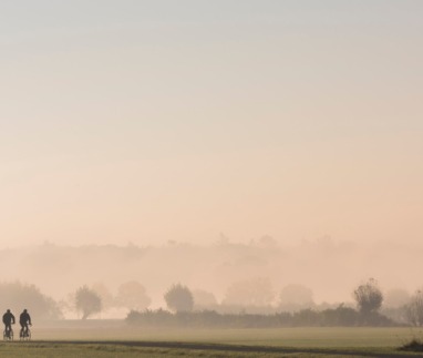 Cyclists in River Forelands