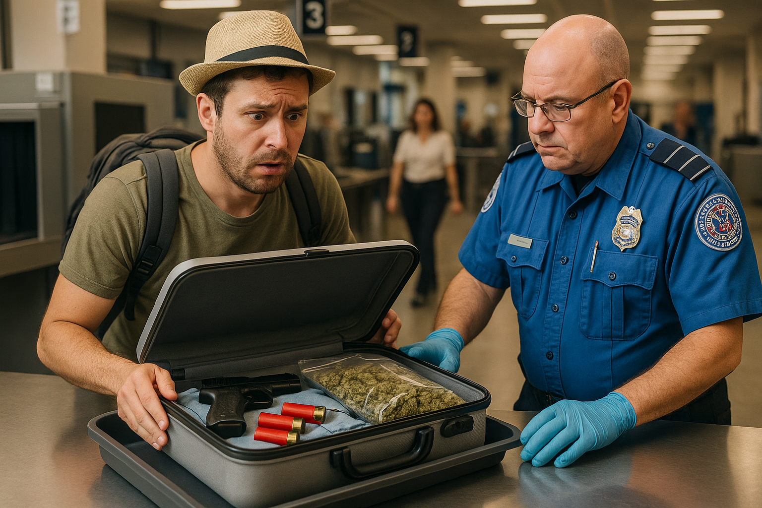 Wat mag níét worden meegenomen in de handbagage?