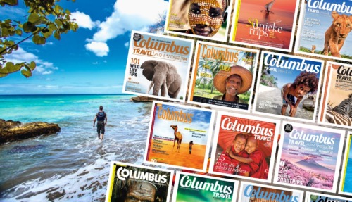 Covers van 20 jaar Columbus Travel