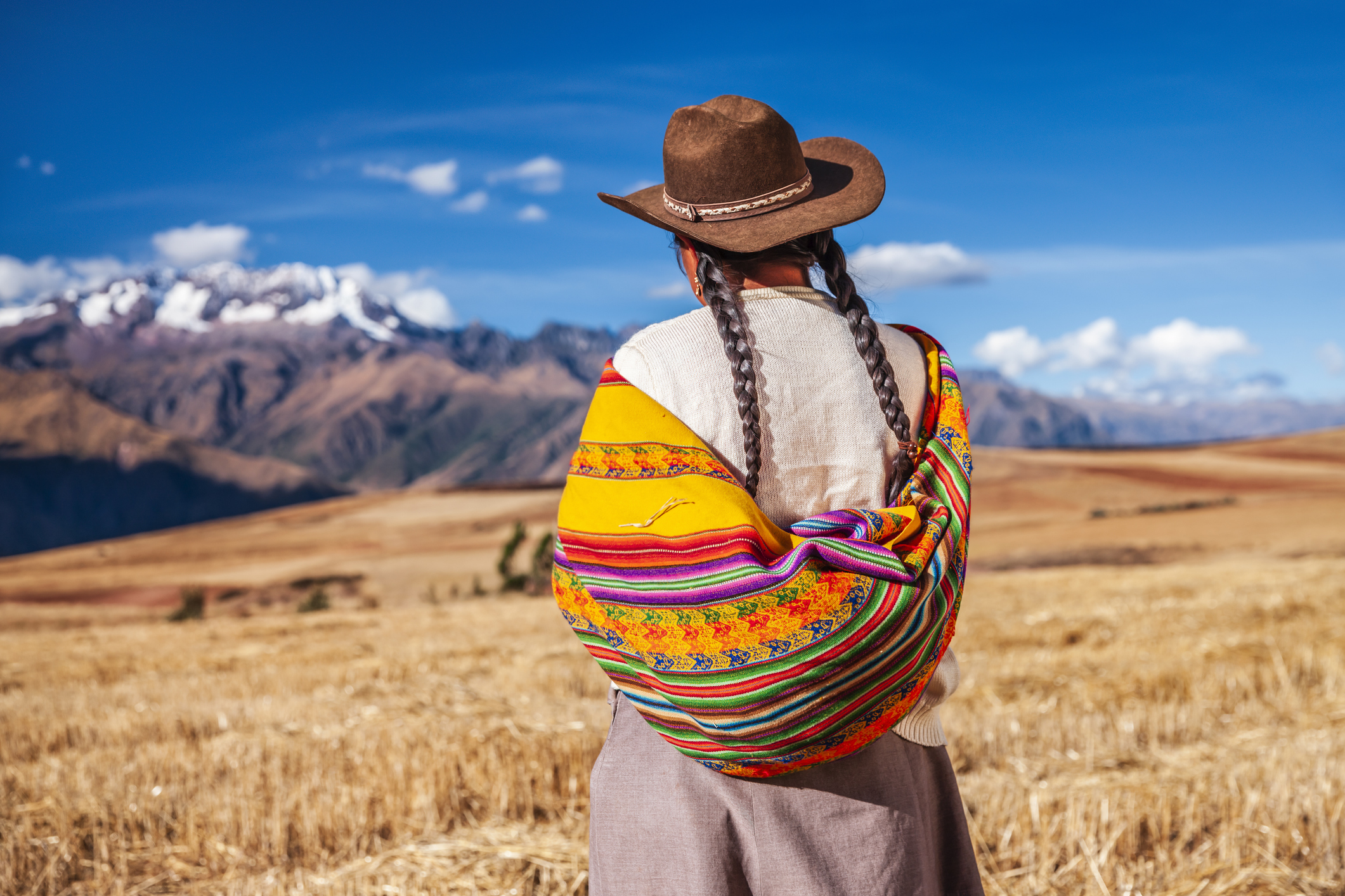 De Aymara leven in de hooglanden rond het Titicacameer en onderscheiden zich van de Quechua door taal, klederdracht en kosmologie. 