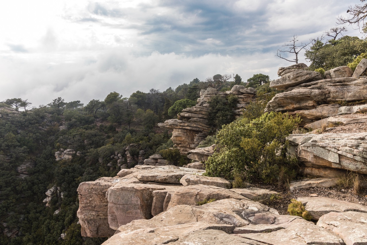 In het binnenland van de regio Valencia wachten bergketens die in de herfst transformeren, zoals in Desert de les Palmes, La Serra d’Espadà en La Serra Calderona, blijft het mediterrane bos het hele jaar door groen en vult de lucht zich met de harsige geur van pijnbomen.
