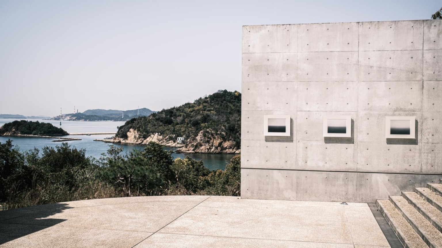 Naoshima Benesse House Museum in Shikoku, Japan