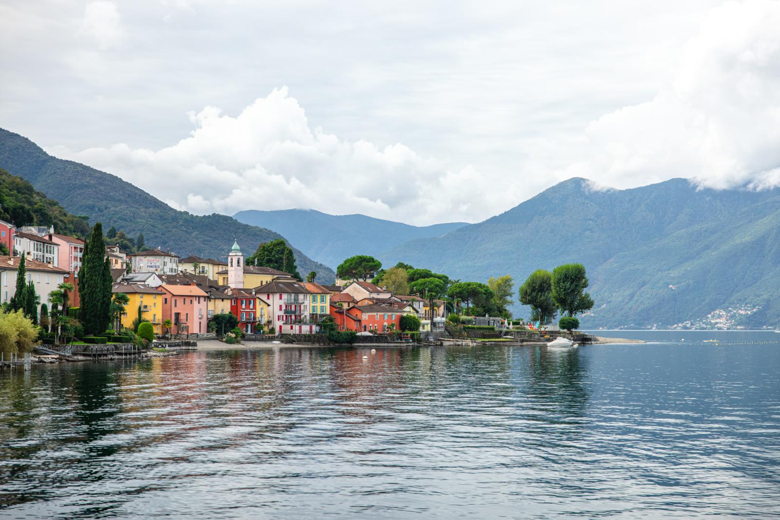 Brissago aan het Lago Maggiore in Zwitserland.