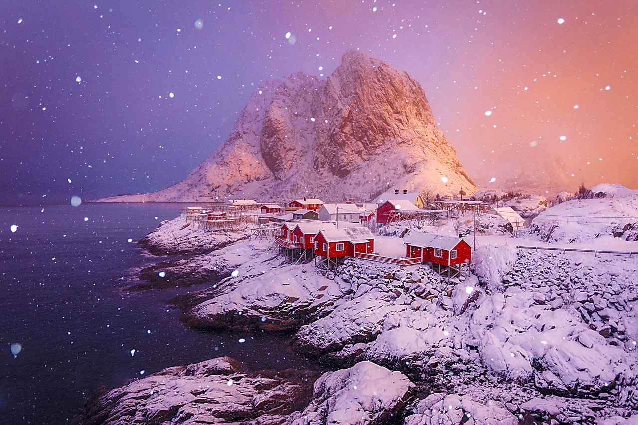 De mooiste seizoensfoto's: Hamnøy, Noorwegen - door Antwan Janssen