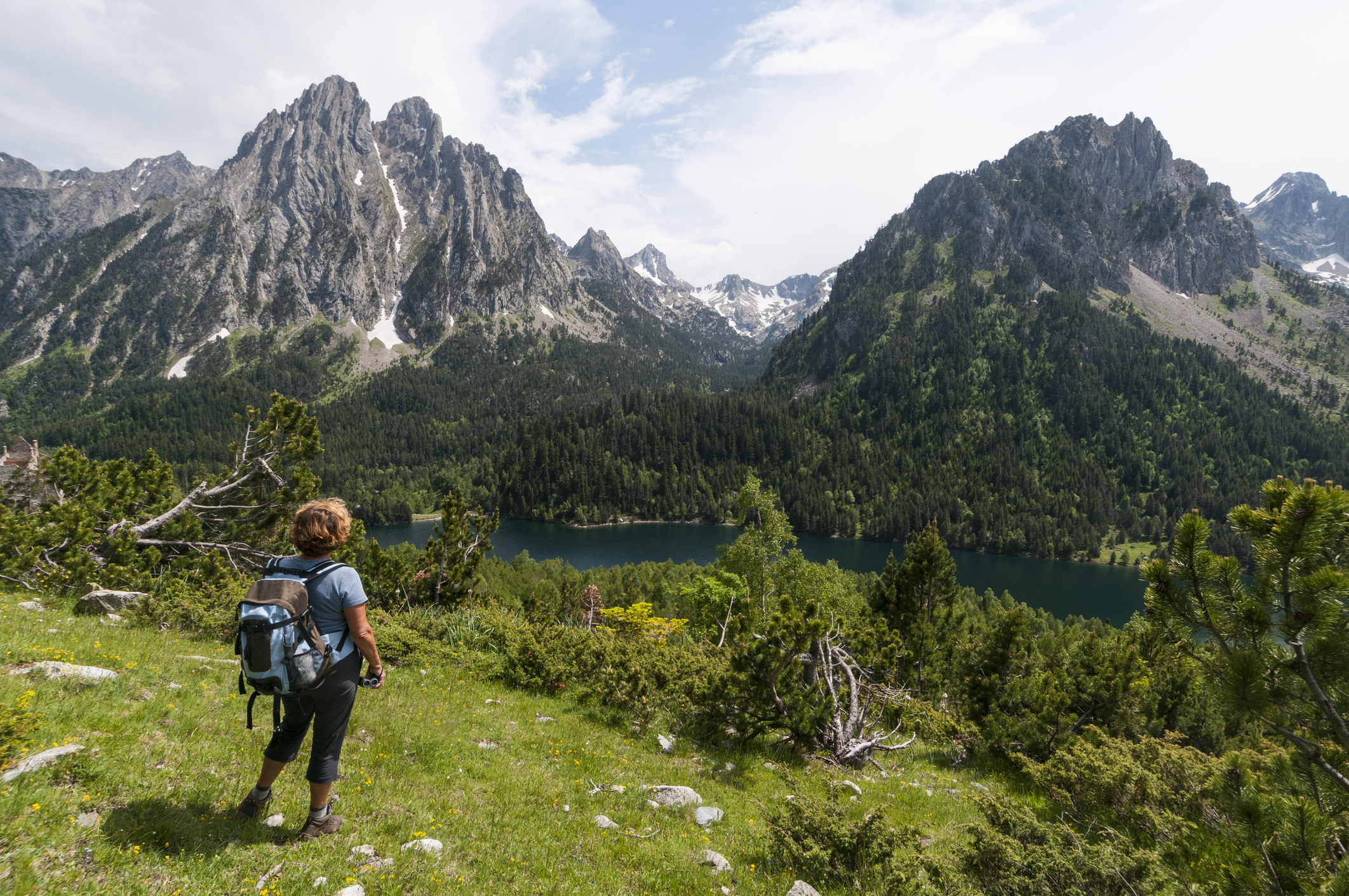 Nationaal Park Aigüestortes i Estany de Sant Maurici, het enige nationale park in Catalonië is meteen een van de spectaculairste natuurgebieden van Spanje.