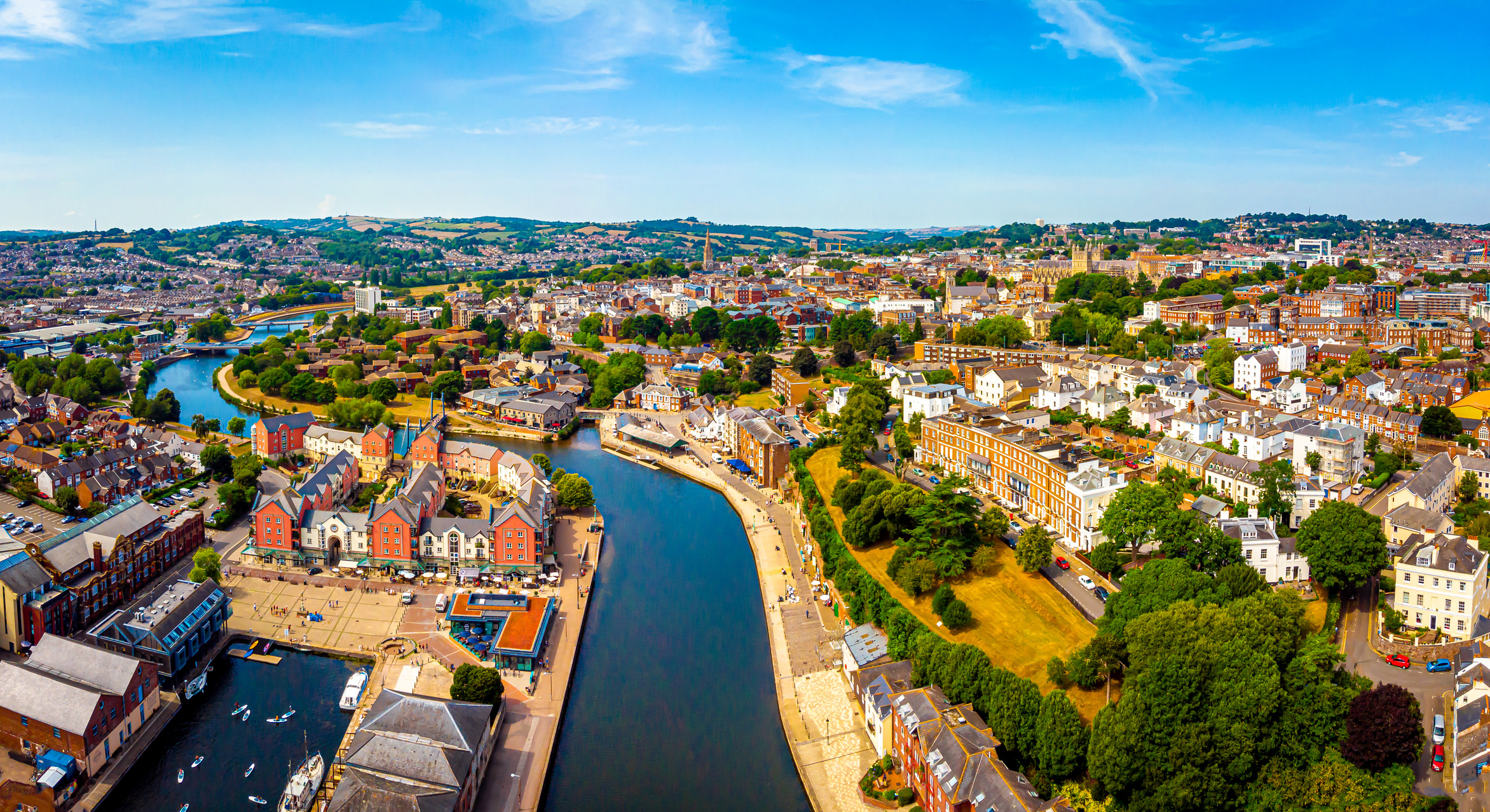 Skyscanner's meest trending bestemmingen 2025: Exeter, Groot-Brittannië