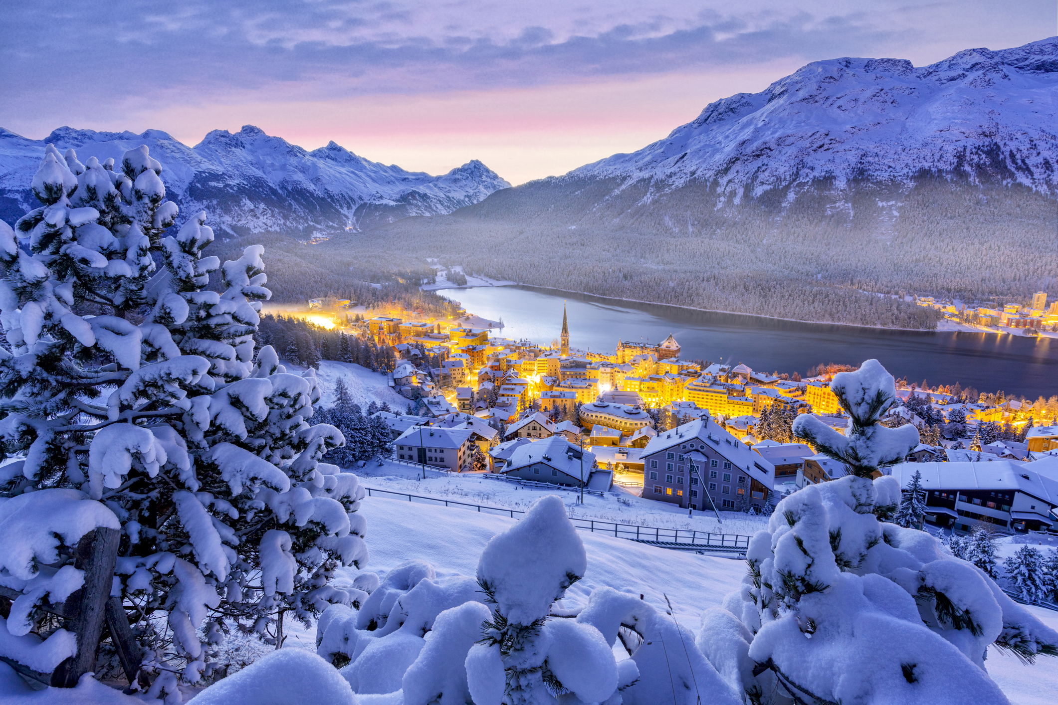 Skyscanner's meest trending bestemmingen 2025: St Moritz, Zwitserland