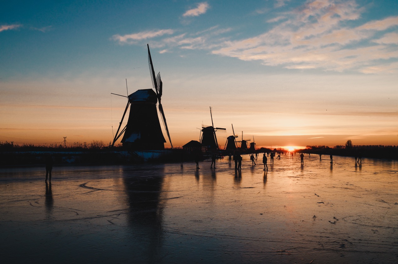 Genieten van de Nederlandse natuur in Kinderdijk