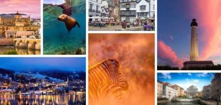 Compilatie van de meest trending bestemmingen van 2025 volgens Skyscanner