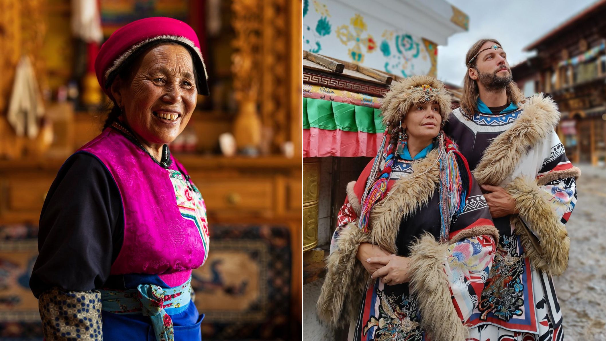 Wie zich voorbij de souvenirkraampjes, identiek-authentieke Tibetaanse restaurantjes en zelfs een reggaecafé worstelt, kan zich ook in Shangri-La in het tantrisch boeddhisme verdiepen. En dan kun je je in deze stad ook nog verkleden in kleurrijke Tibetaanse outfits waarin je de hele dag mag rondlopen!