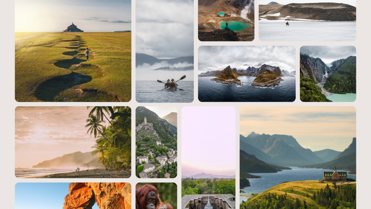 mooiste reisbestemmingen en landen ter wereld
