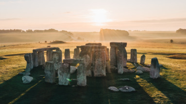 Droneshot stonehenge engeland
