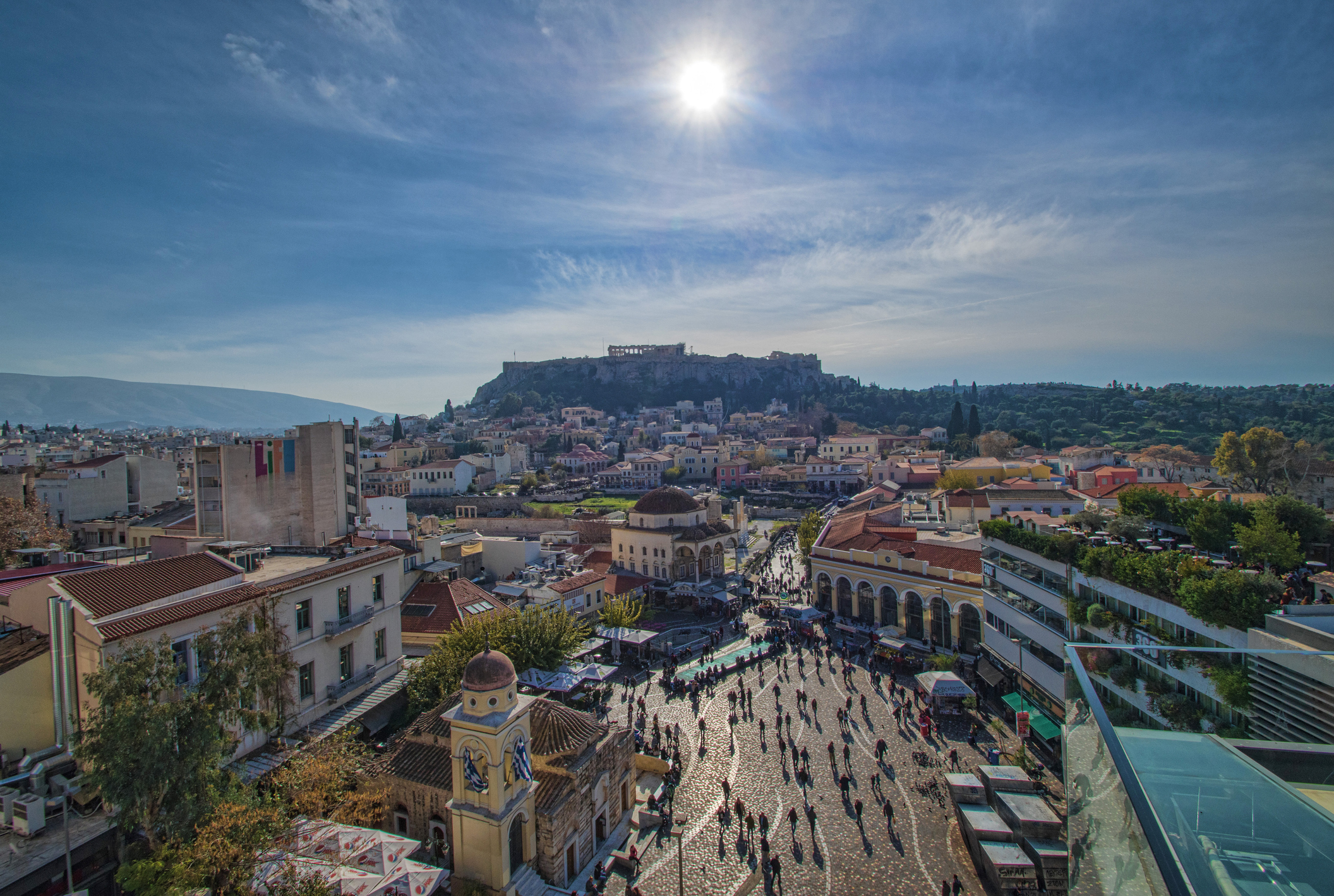 Athene, Griekenland in de winter: mild, historisch en licht