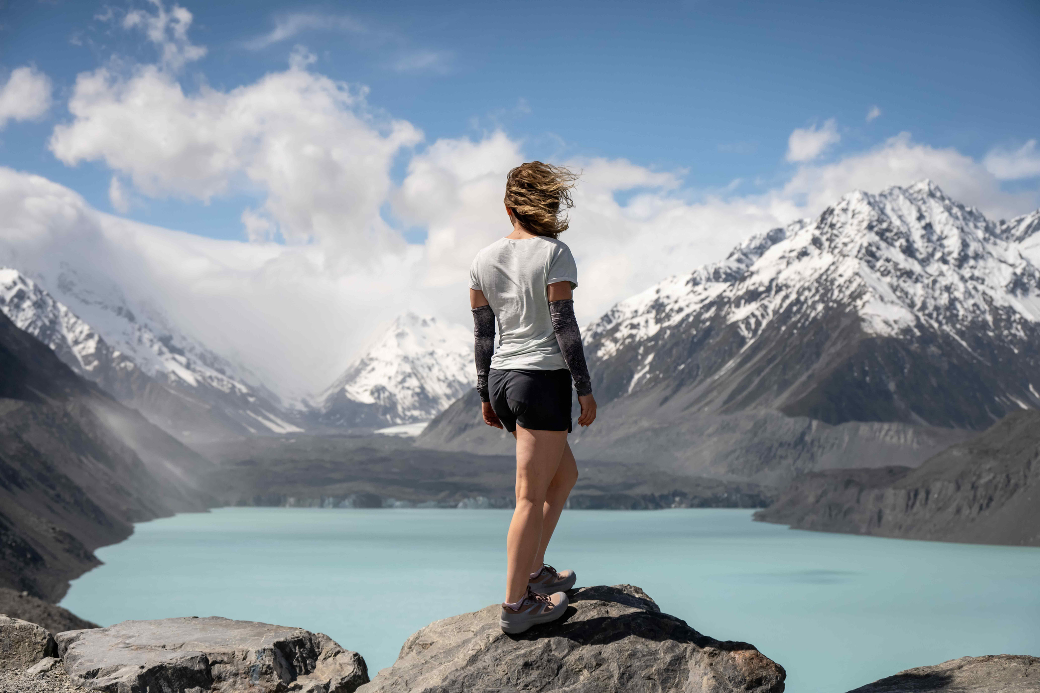 Verdwaal tussen het ijs in Nieuw-Zeeland