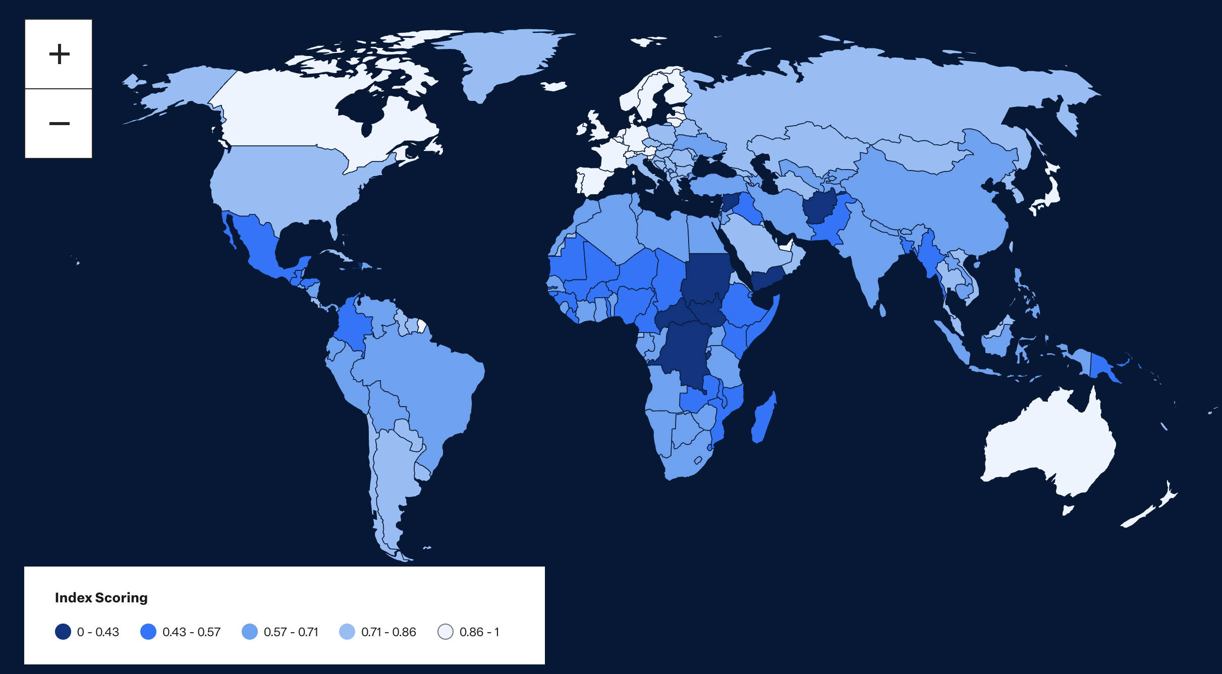 Dit zijn de veiligste én onveiligste landen voor vrouwen anno 2026