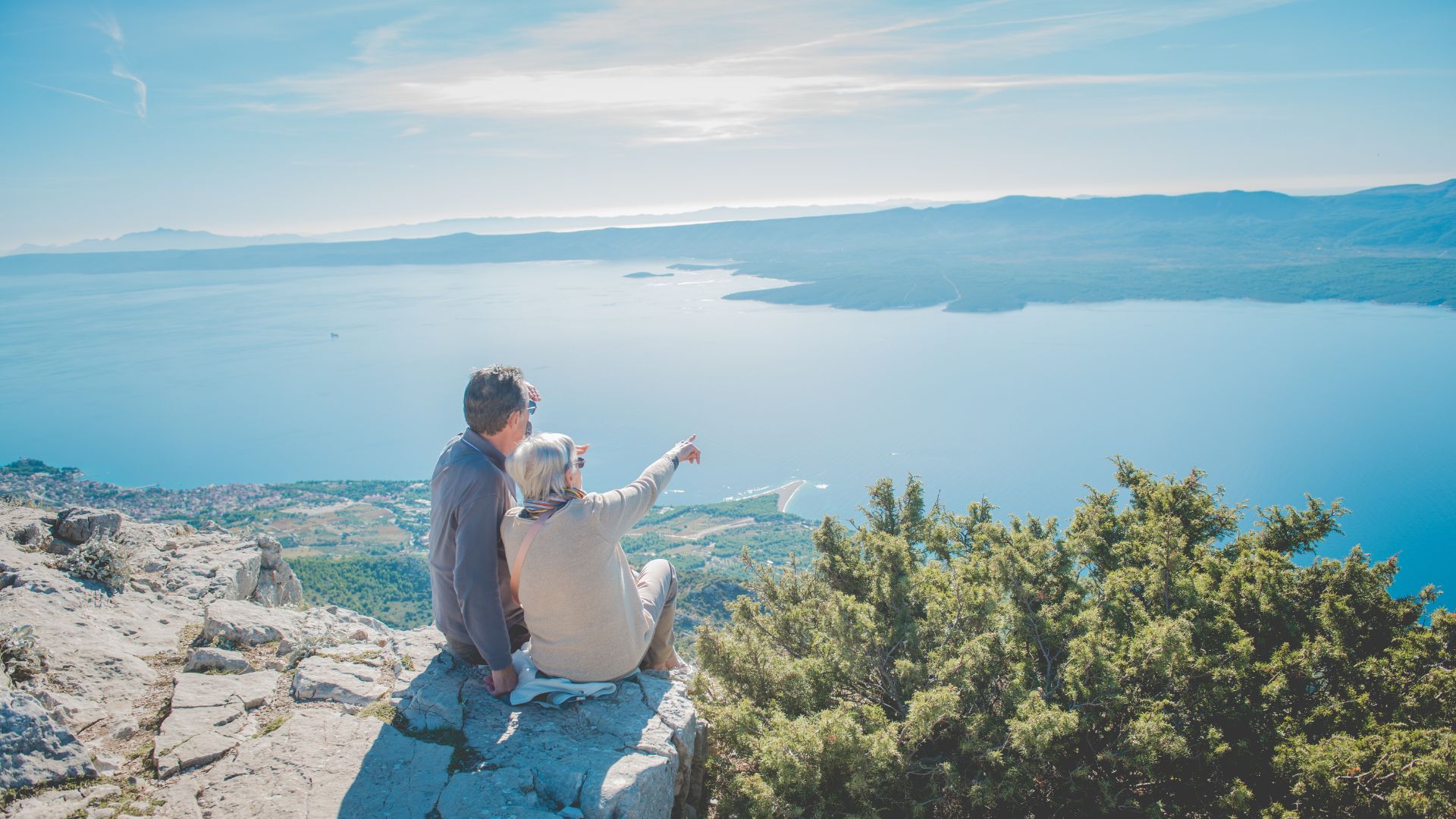 Vidova Gora, de hoogste top van alle Adriatische eilanden.