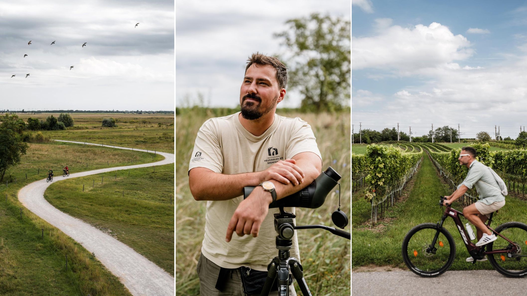 De Pannonische Sonne schijnt maar liefst tweeduizend uur en driehonderd dagen per jaar. Daarom is fietsen in dit oostelijke deel van Oostenrijk tot laat in het voor- en najaar mogelijk. 