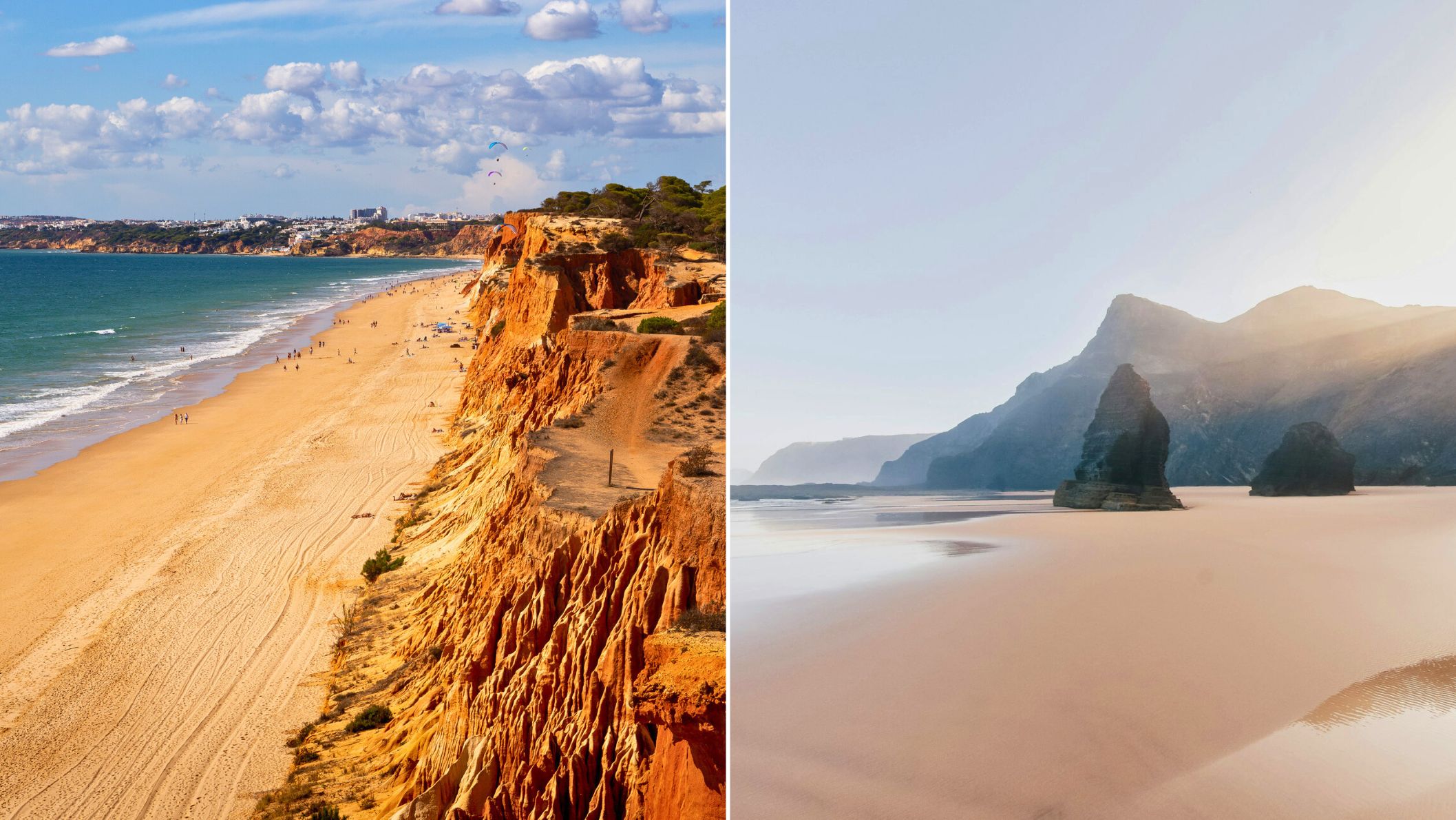 De mooiste stranden ter wereld volgens Tripadvisor: Praia da Falésia in Portugal. Ons alternatief: Praia da Barriga.