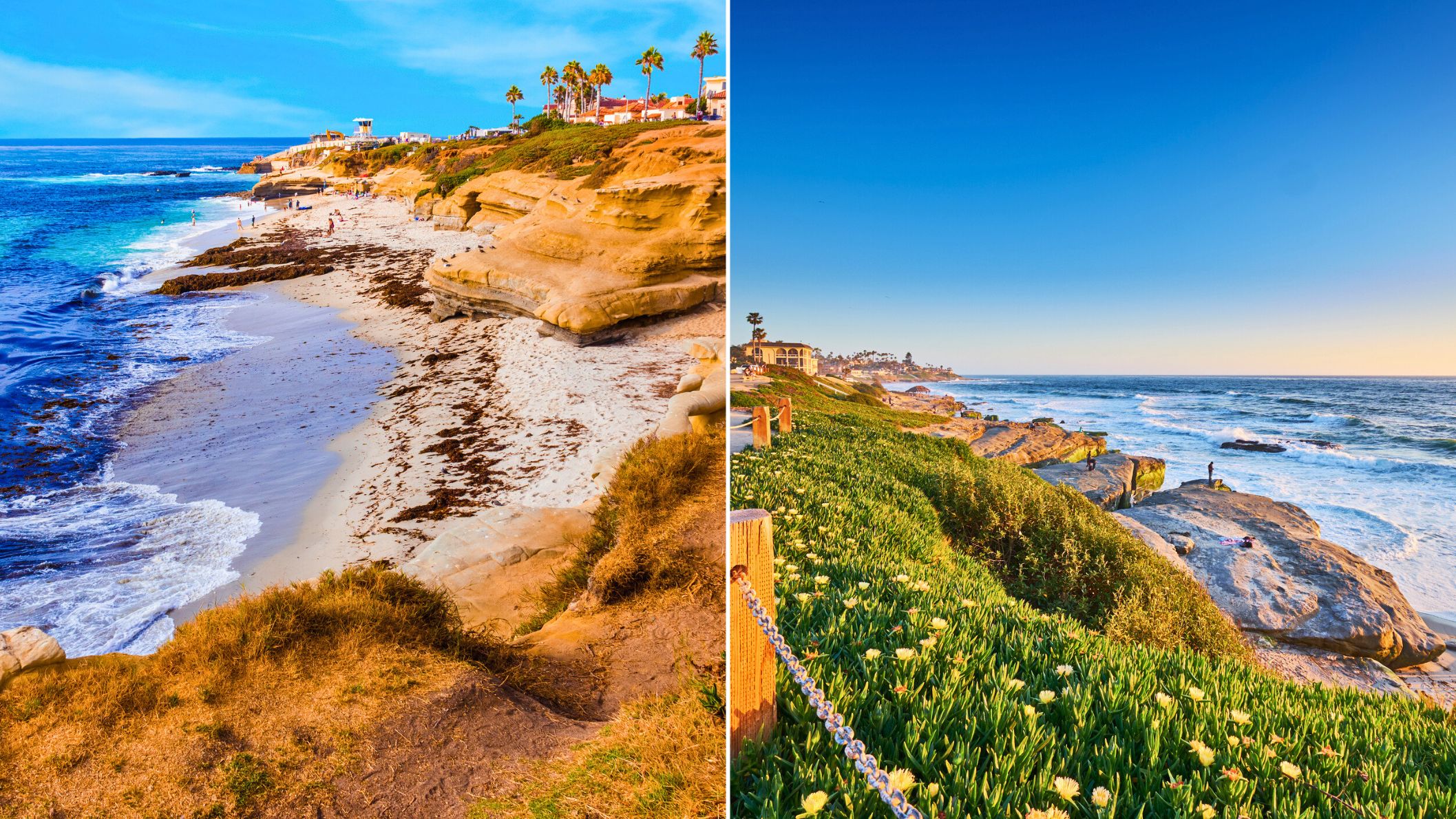De mooiste stranden ter wereld volgens Tripadvisor: La jolla cove, VS. Ons alternatief: Windansea beach.