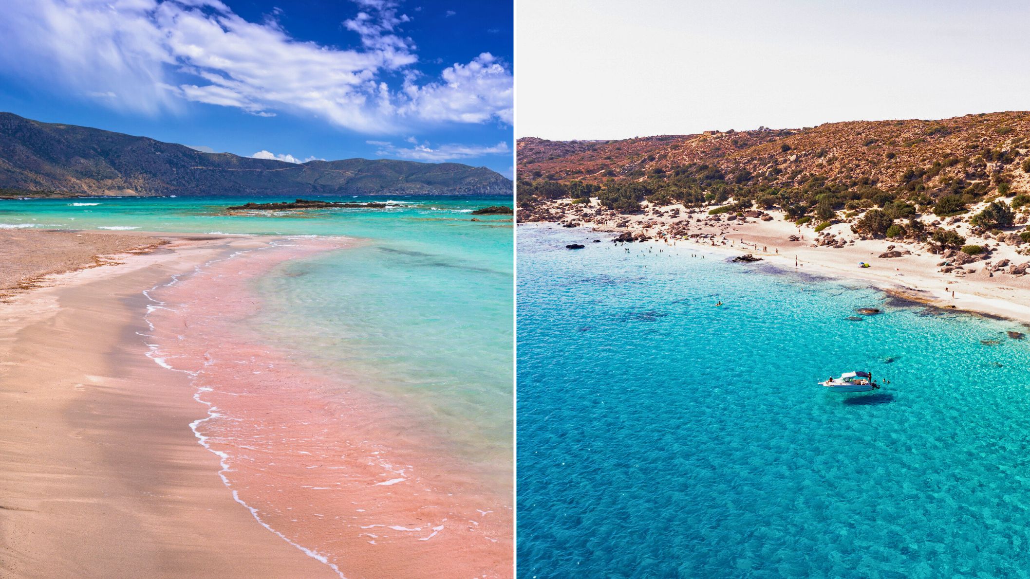 De mooiste stranden ter wereld volgens Tripadvisor: Elafonissi Beach op Kreta. Ons alternatief: Kedrodasos.