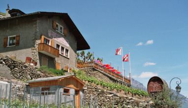 Restaurant plancerisier in Martigny, Wallis, Zwitserland