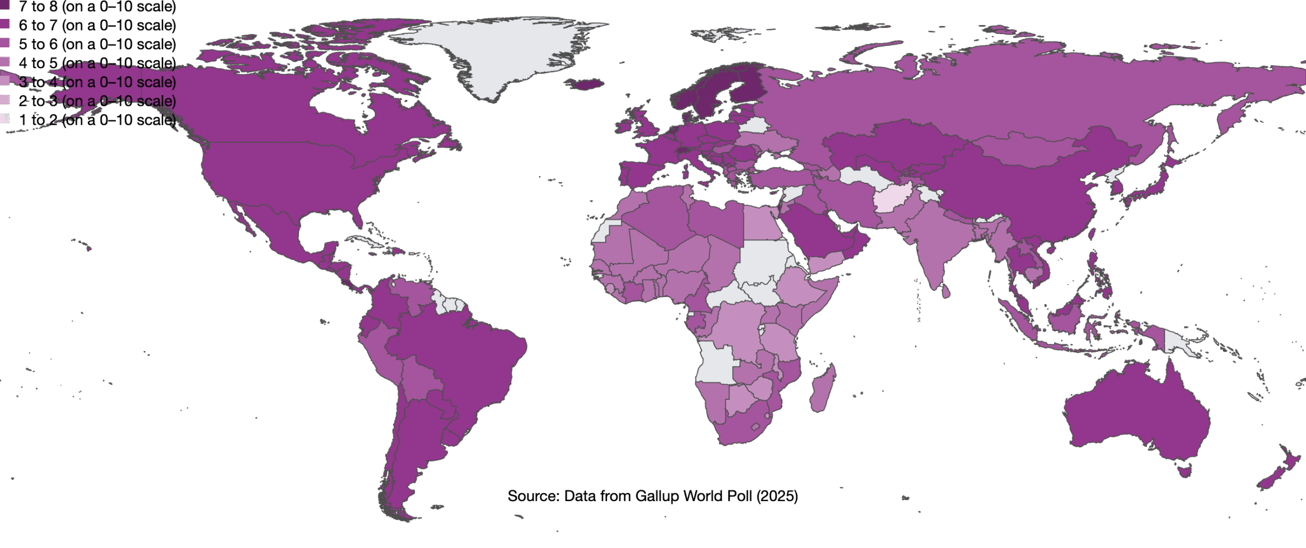 World Happiness Report: de gelukkigste landen van 2026