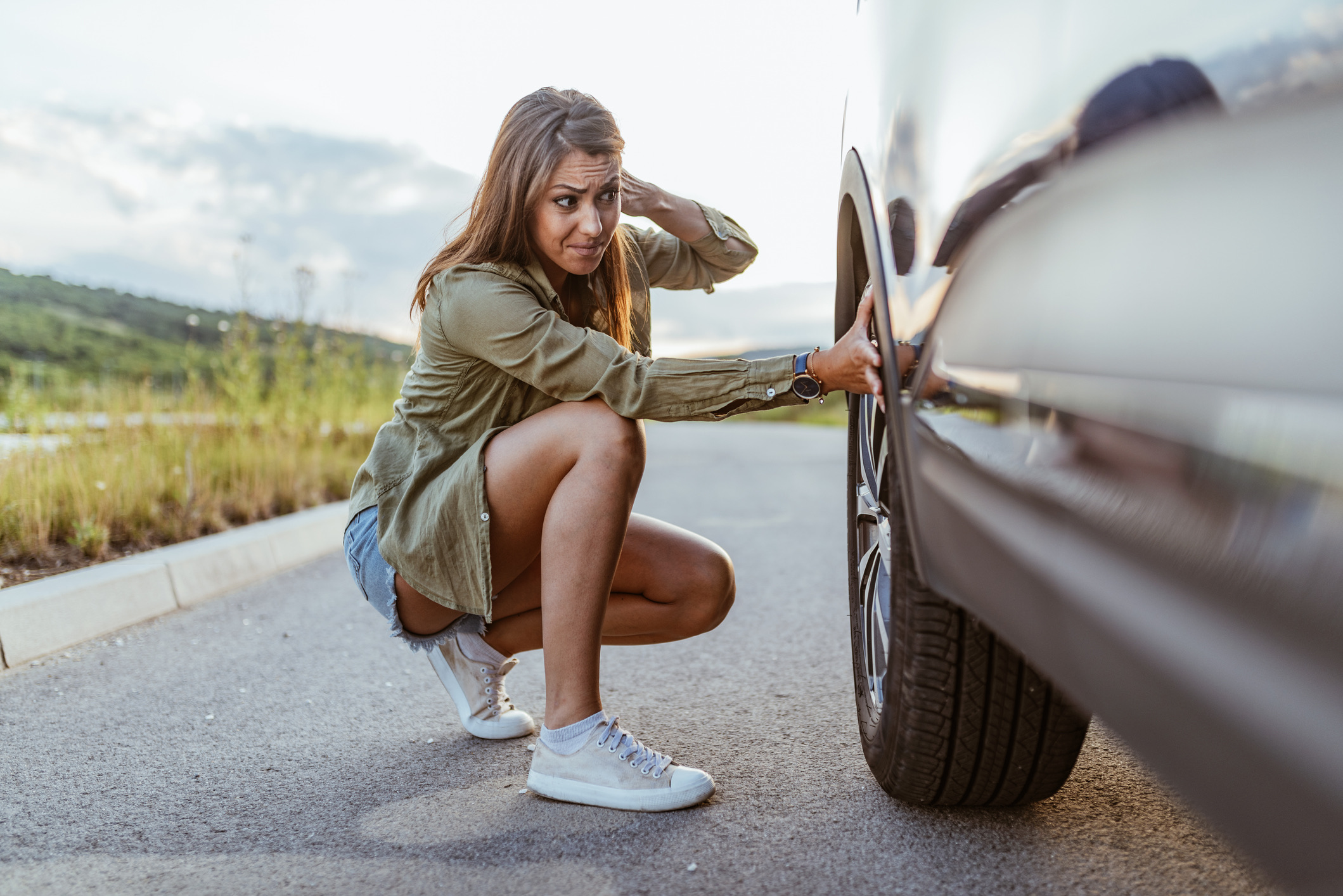 Roadtripfout: Geen idee hebben hoe je een band moet verwisselen