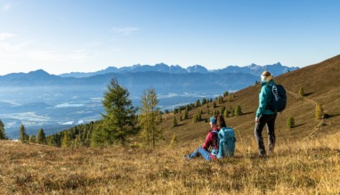 Herfstwandeling rond Gerlitzen in Karinthie, Oostenrijk