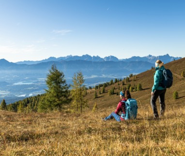 Herfstwandeling rond Gerlitzen in Karinthie, Oostenrijk