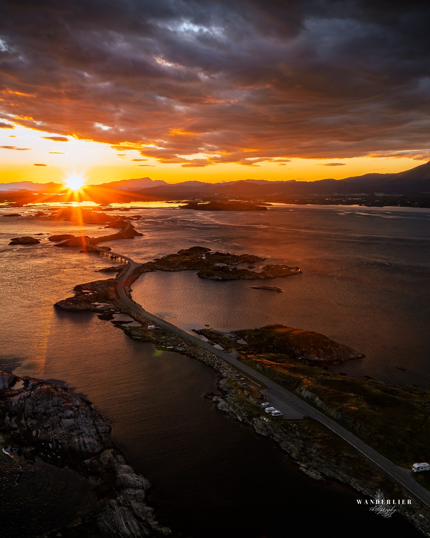 Great Atlantic Road, Noorwegen - door Jeffrey van Lier