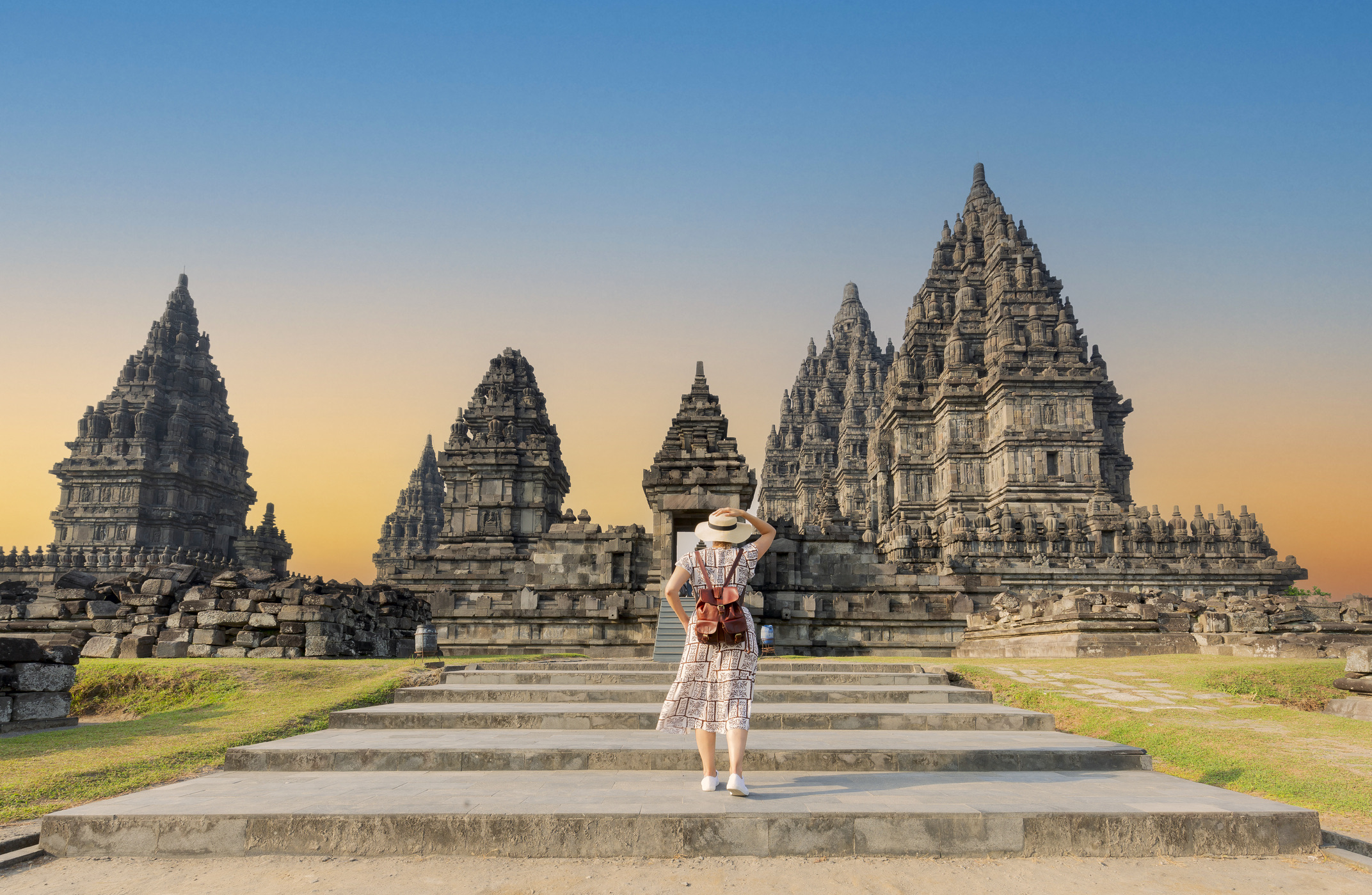 Yogyakarta is de culturele ziel van het Indonesische eiland Java en de perfecte plek om historische tempelcomplexen zoals de Borobudur en Prambanan te verkennen.