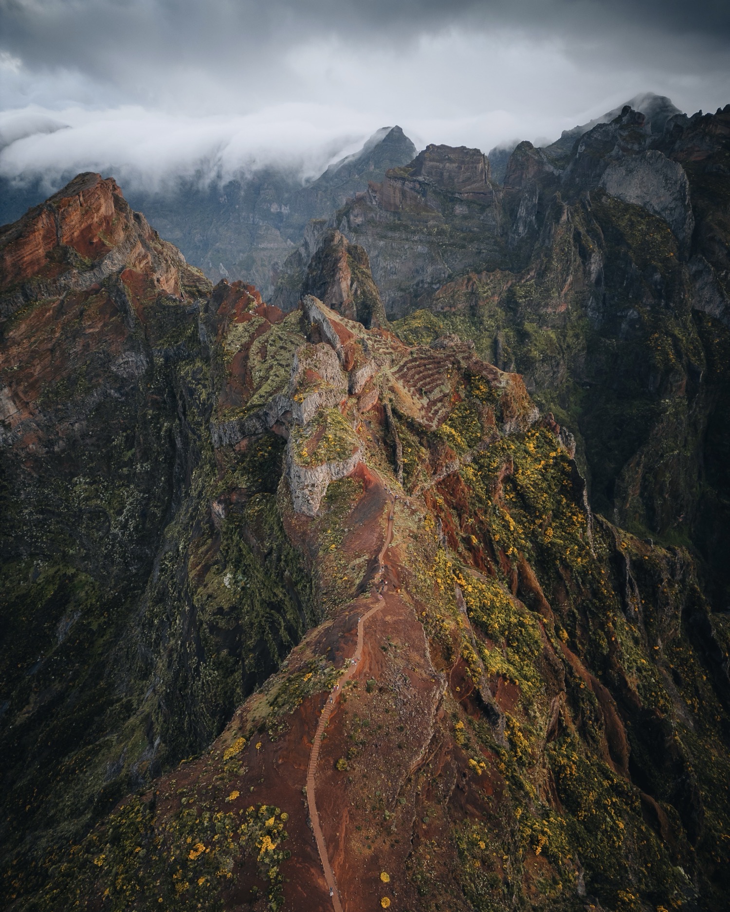 Pico Arieiro, Madeira, Portugal - door Larissa van Hooren