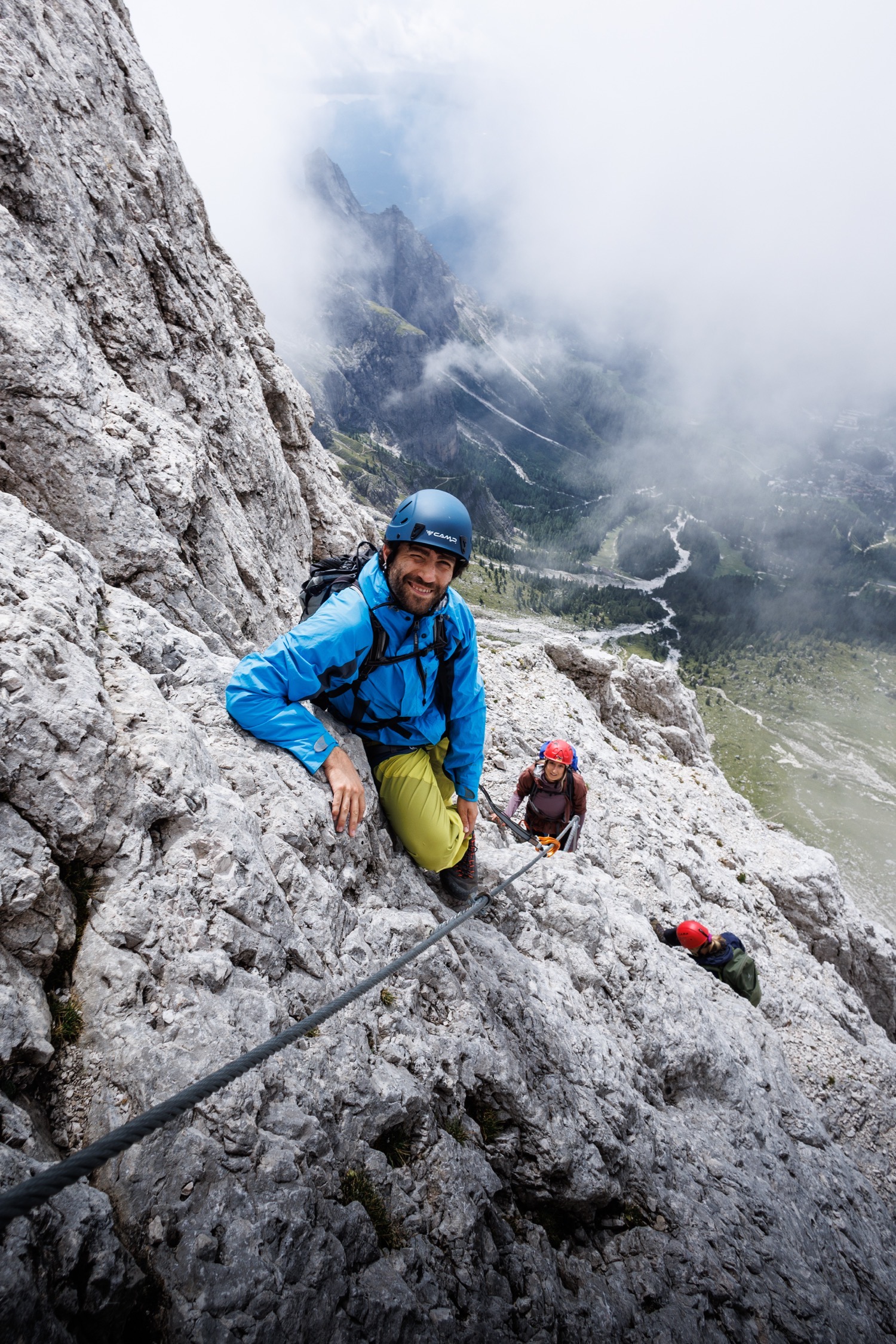 Via Ferrata in San Martino di Castrozza, Italië - door Hinno Bax