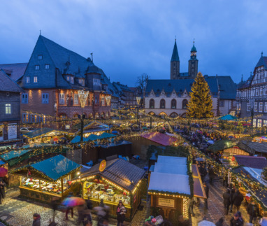Duitsland, Nedersaksen, Goslar, kerstmarkt