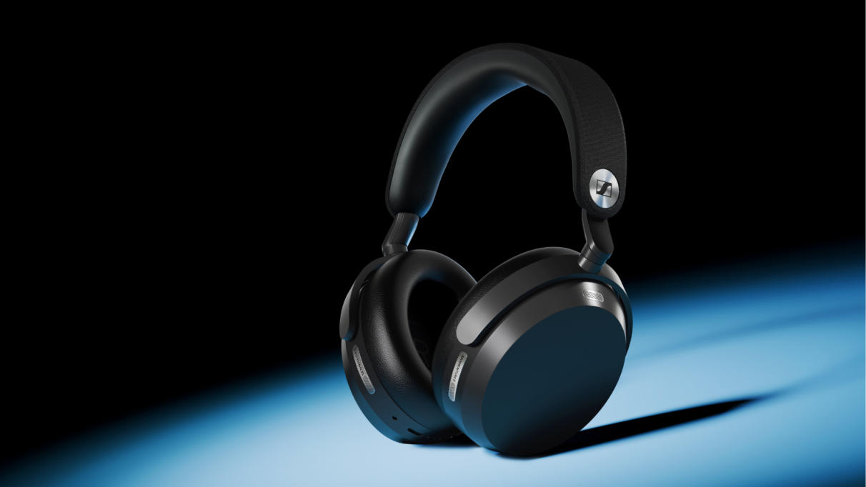 Zwarte Sennheiser MOMENTUM 5 Wireless over-ear koptelefoon
