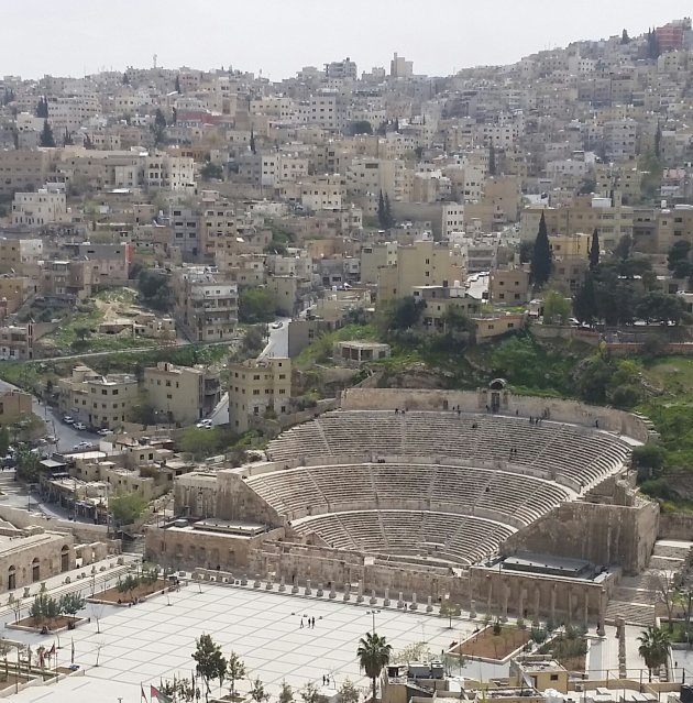 Romeins amphitheater in Amman