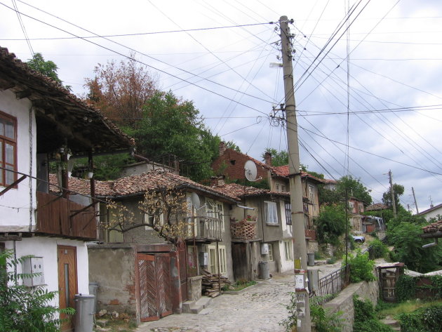 straatje in Veliko Tarnovo